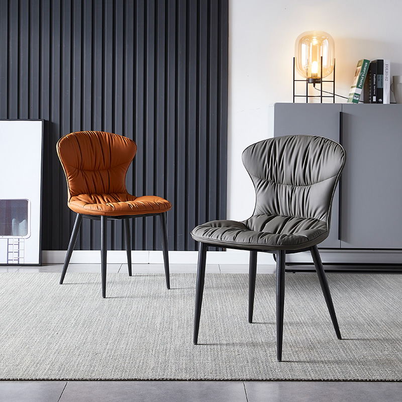 Gustavo Leather Dining Chair (set of 2)