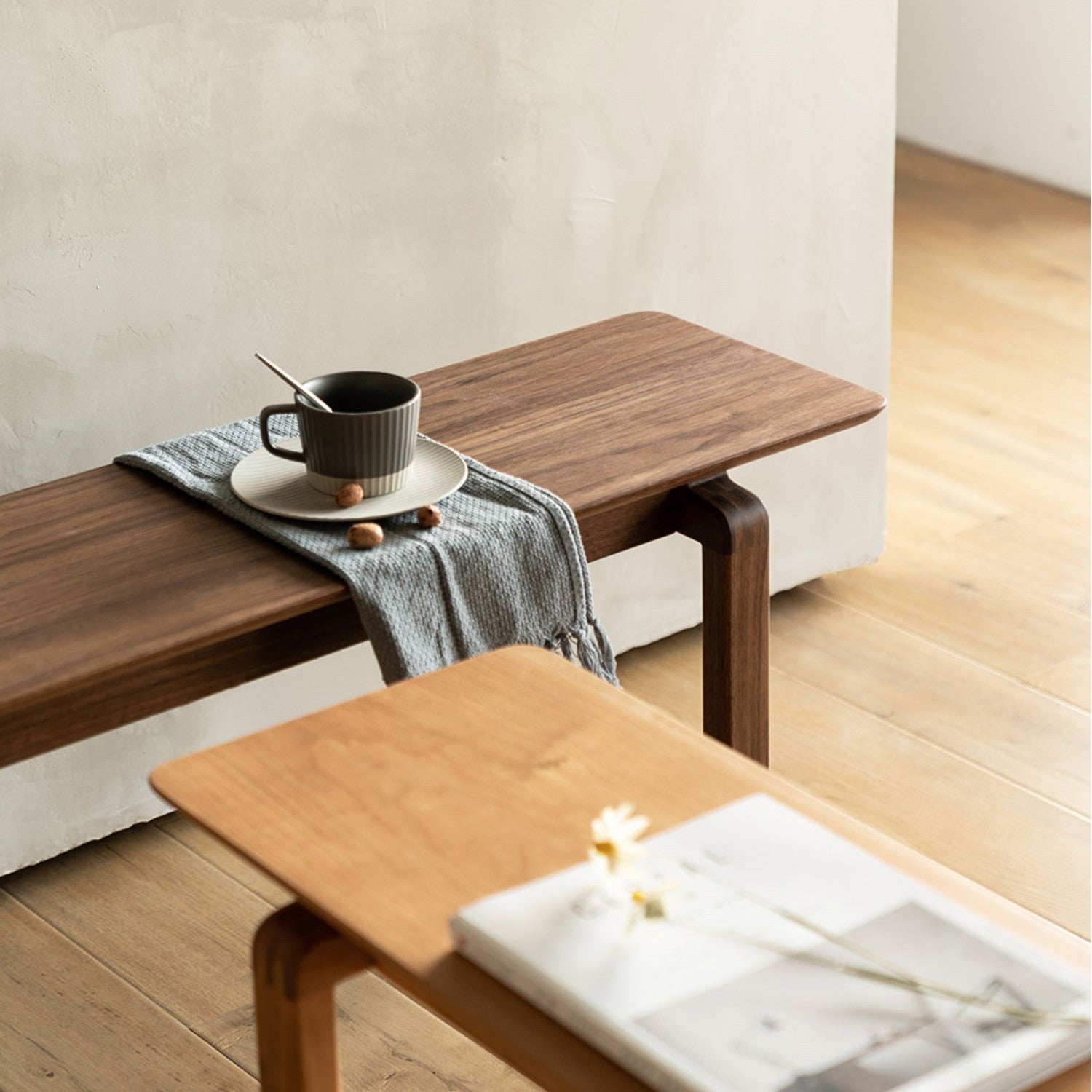 Setser Solid Wood Bench