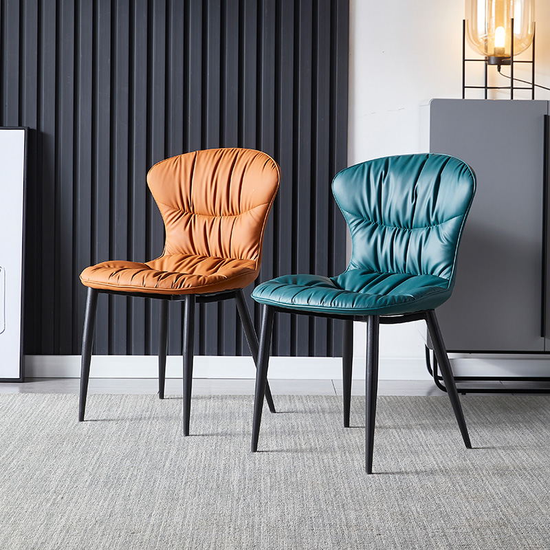 Gustavo Leather Dining Chair (set of 2)