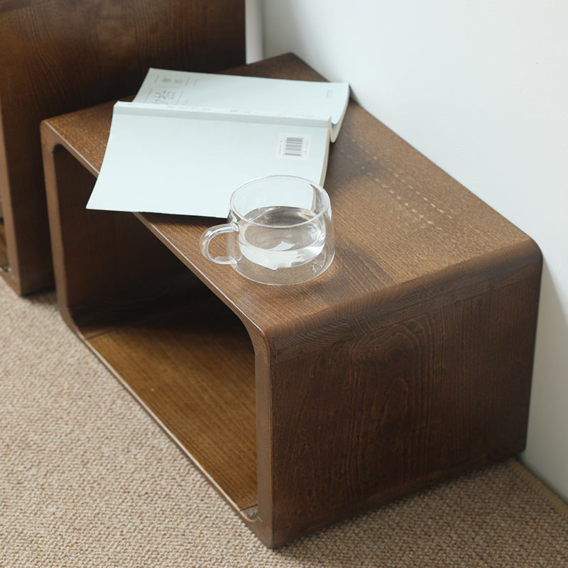 Harmoni Solid Wood Storage End Table