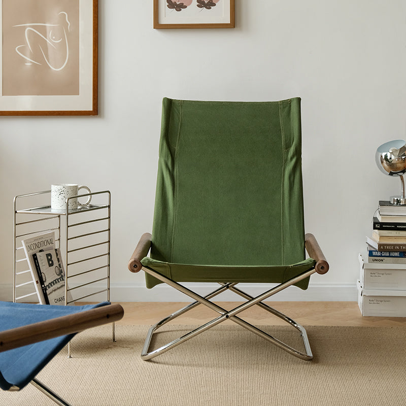 Rowell Canva Folding Lounger Chair