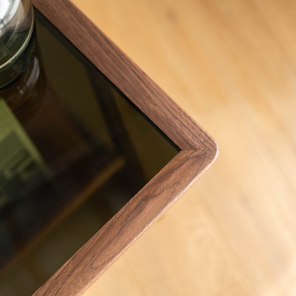 Burnes Solid Wood Side Table