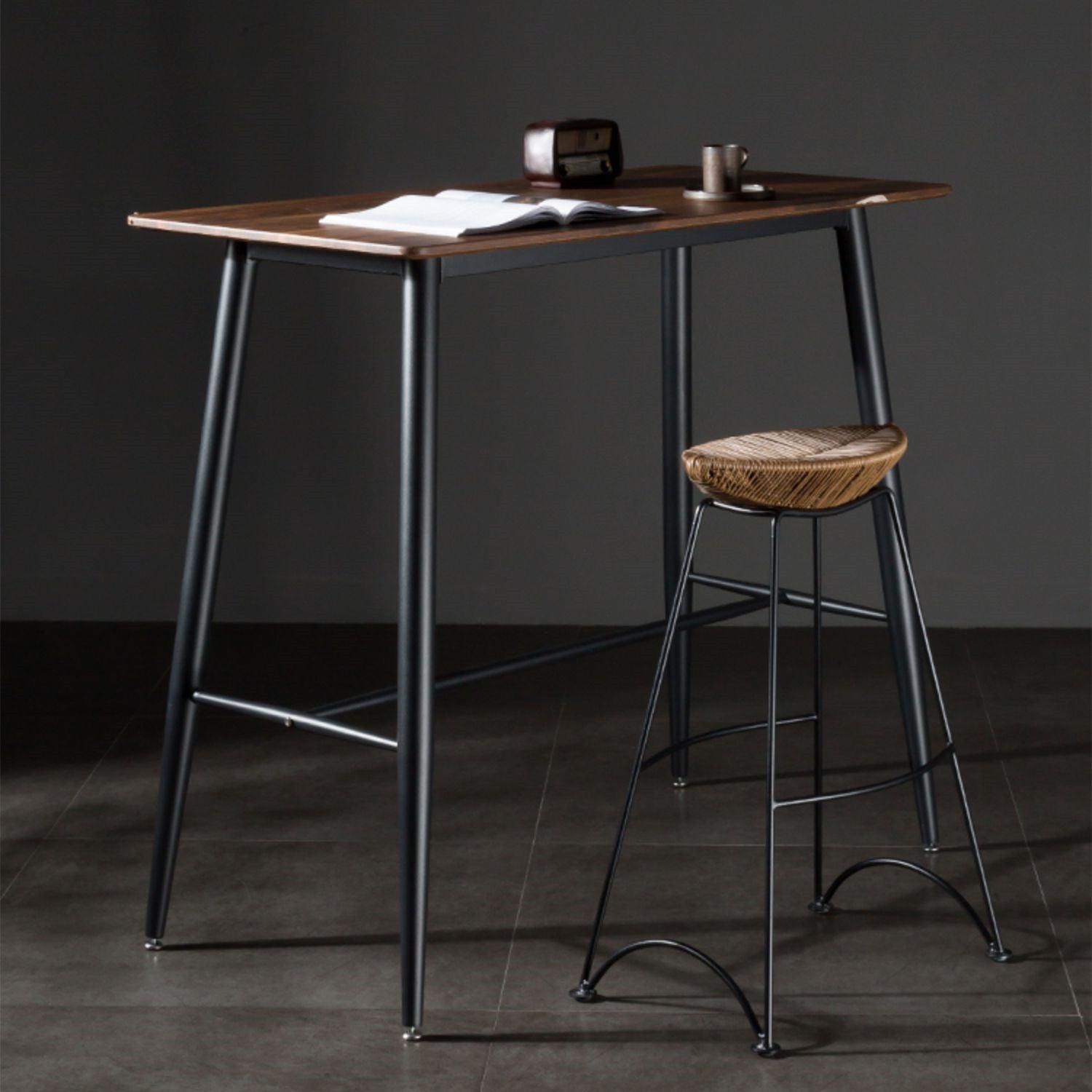 Elkville Inductrial Bar Table