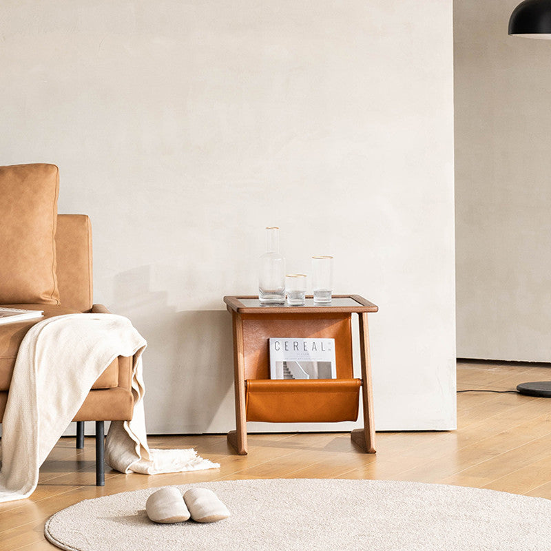 Burnes Solid Wood Side Table