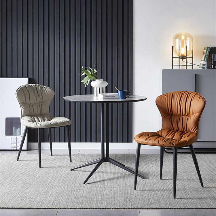 Gustavo Leather Dining Chair (set of 2)