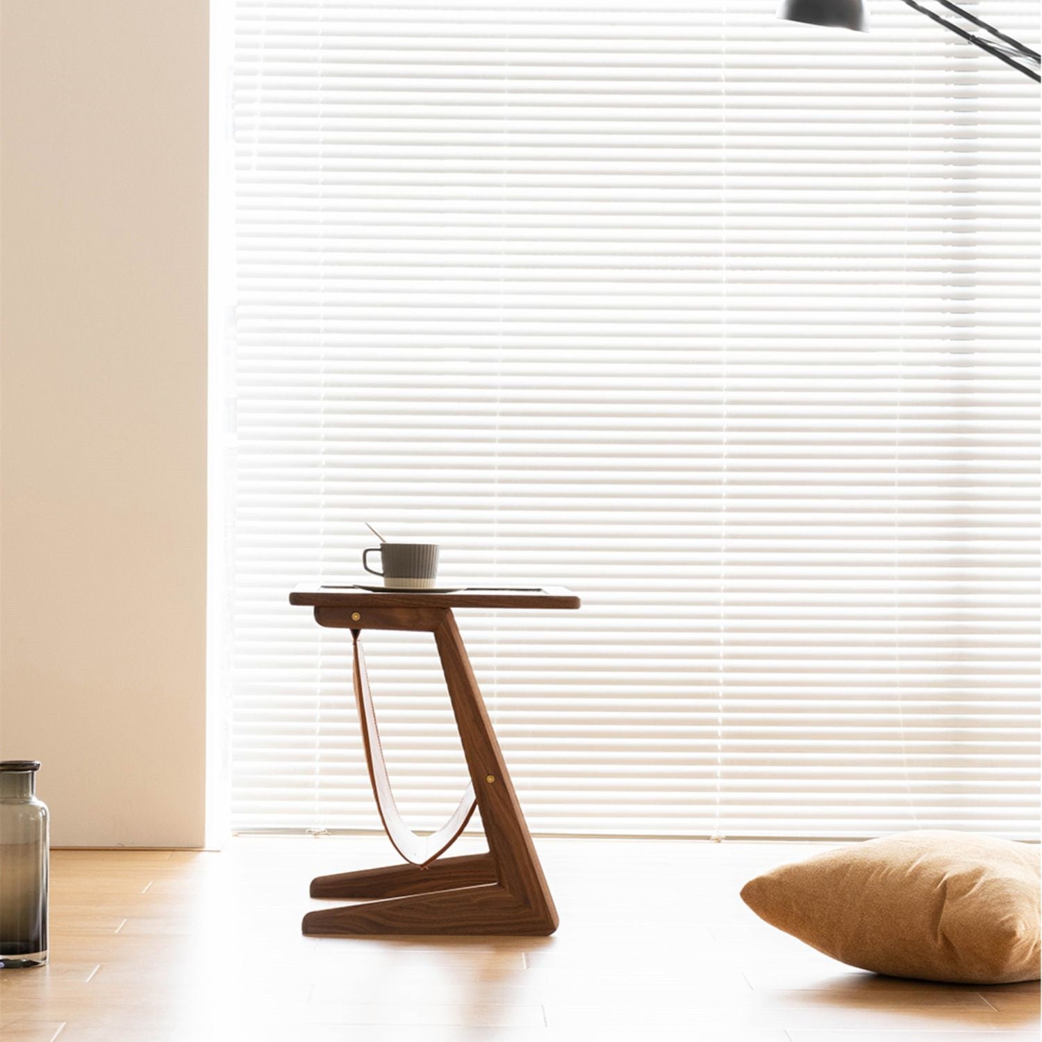 Burnes Solid Wood Side Table
