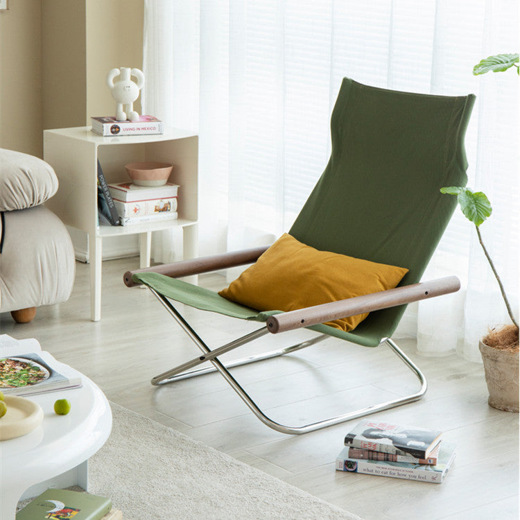 Rowell Canva Folding Lounger Chair