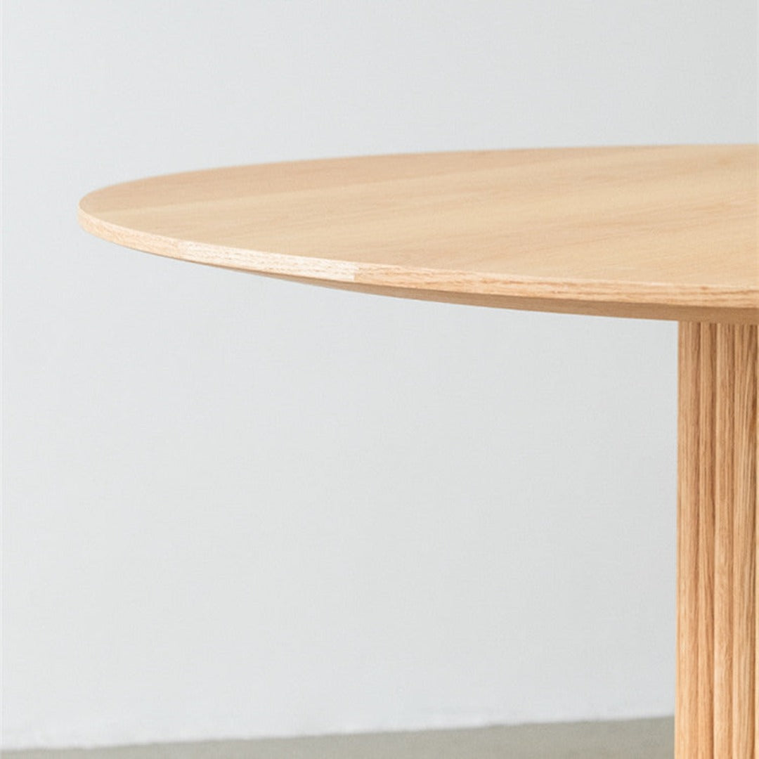 Marie Solid Wood Round Dining Table