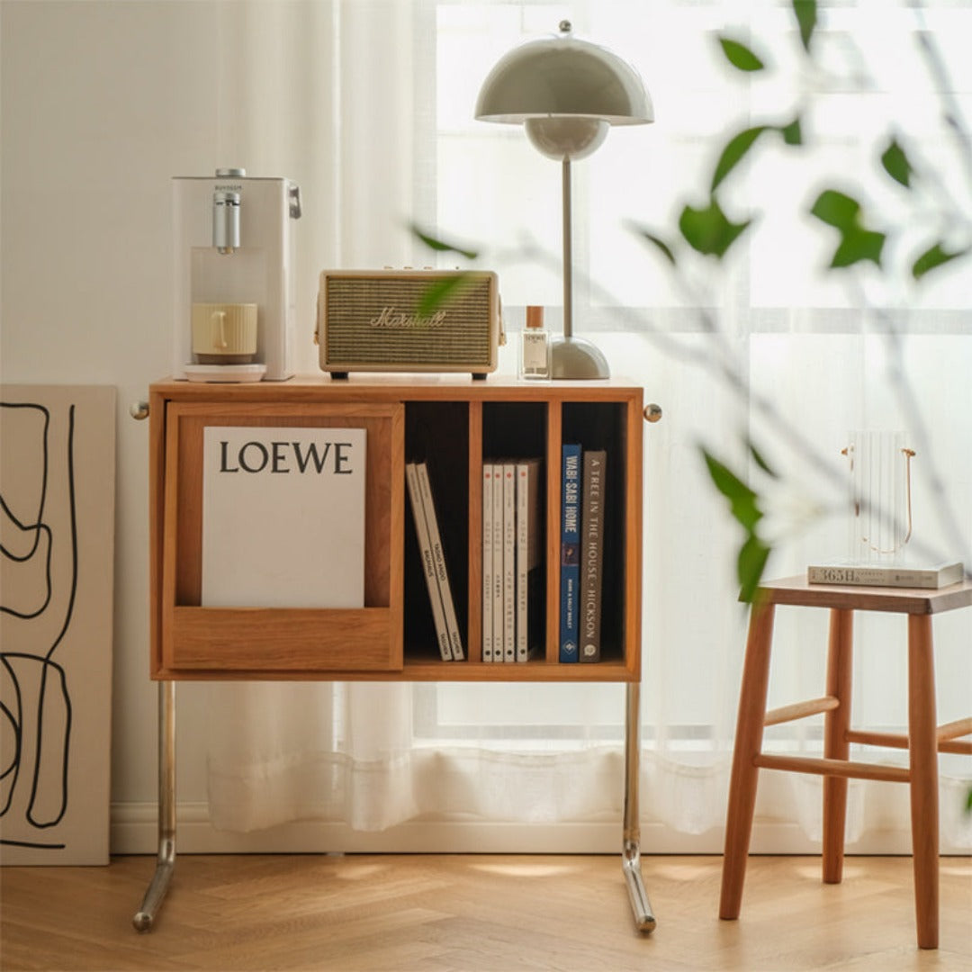 Jacky Solid Cherrywood Accent Cabinet/Side Table