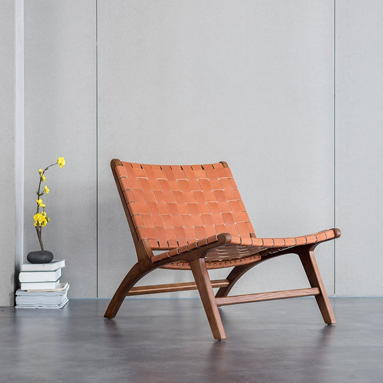 Jaelyn Leather Folding Chair