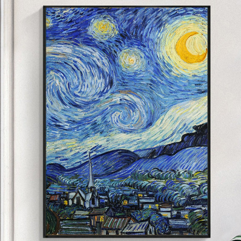 Starry Sky Oil Painting