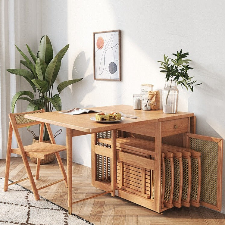 Catuy Foldable Dining Table & Chair Set