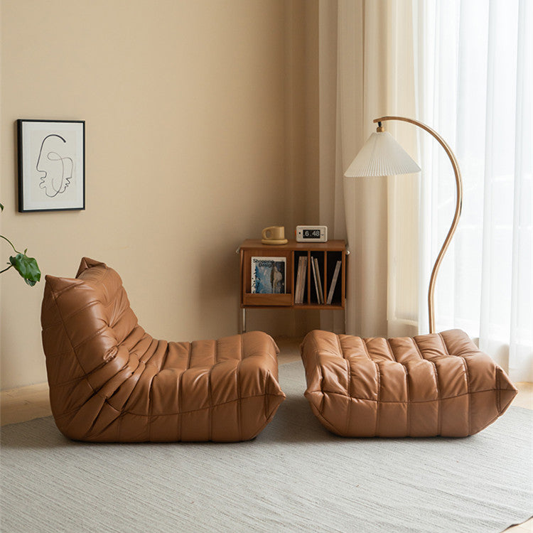 Kruska Faux Leather Lounge chair