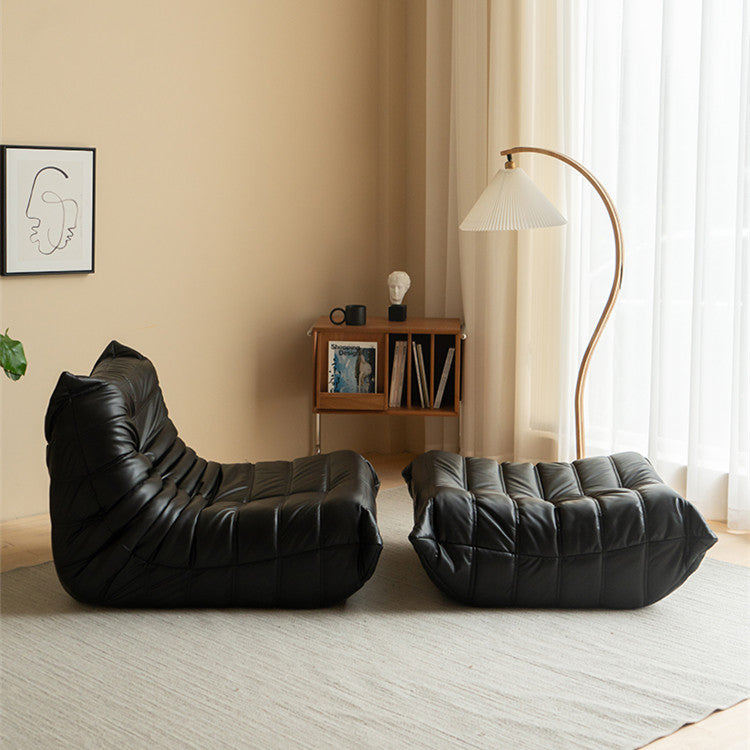 Kruska Faux Leather Lounge chair