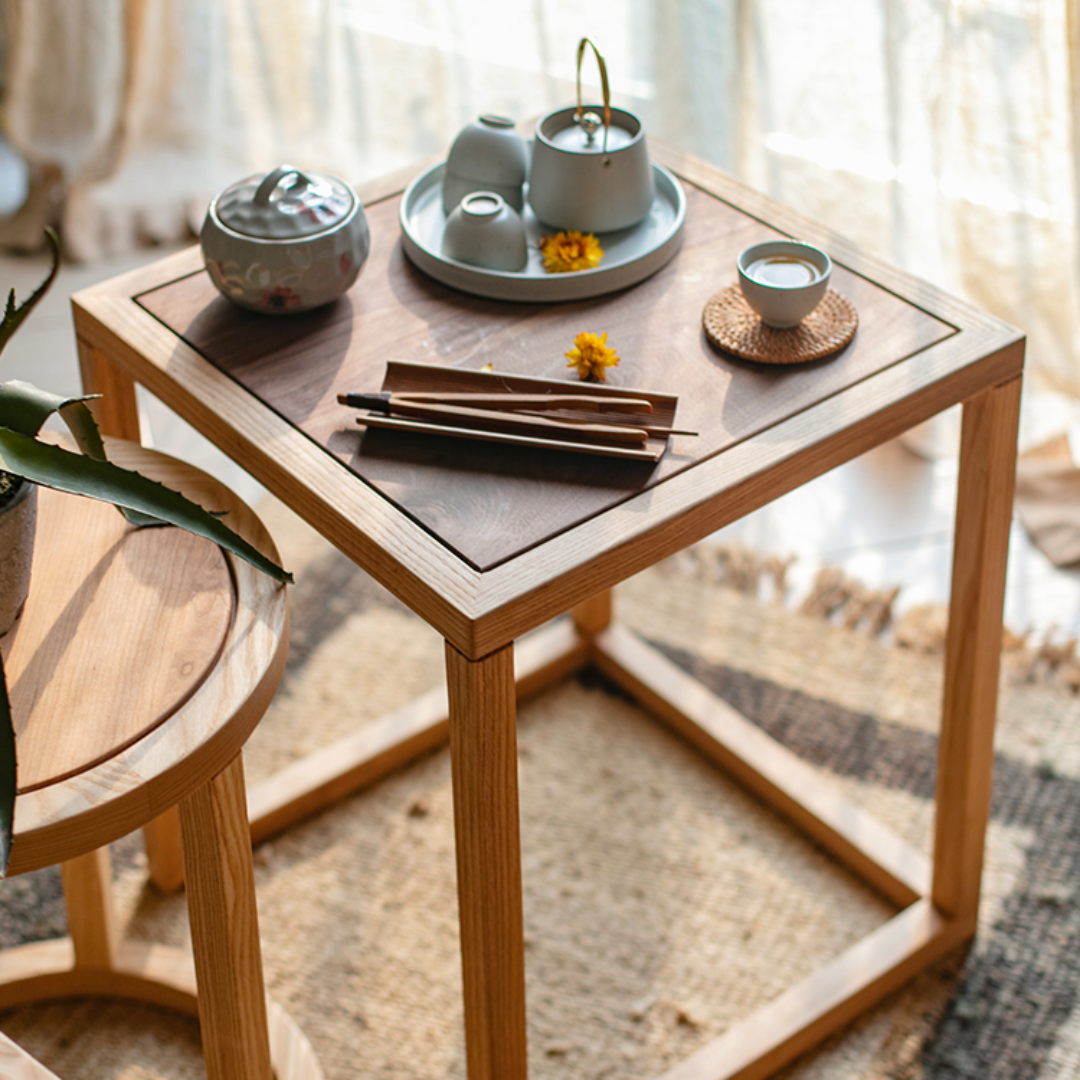 Enrique Ashwood Side Table