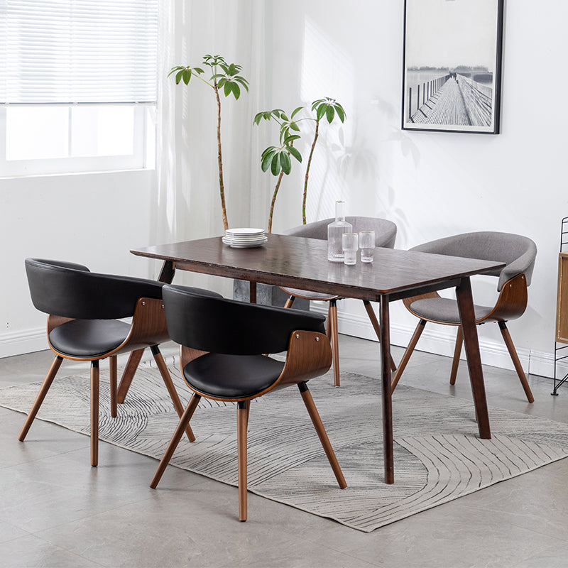 Waldon Wood Tufted Side Chair