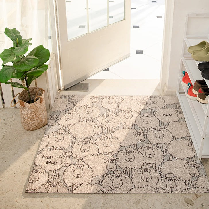 Jazzell Sheep Bath Mat