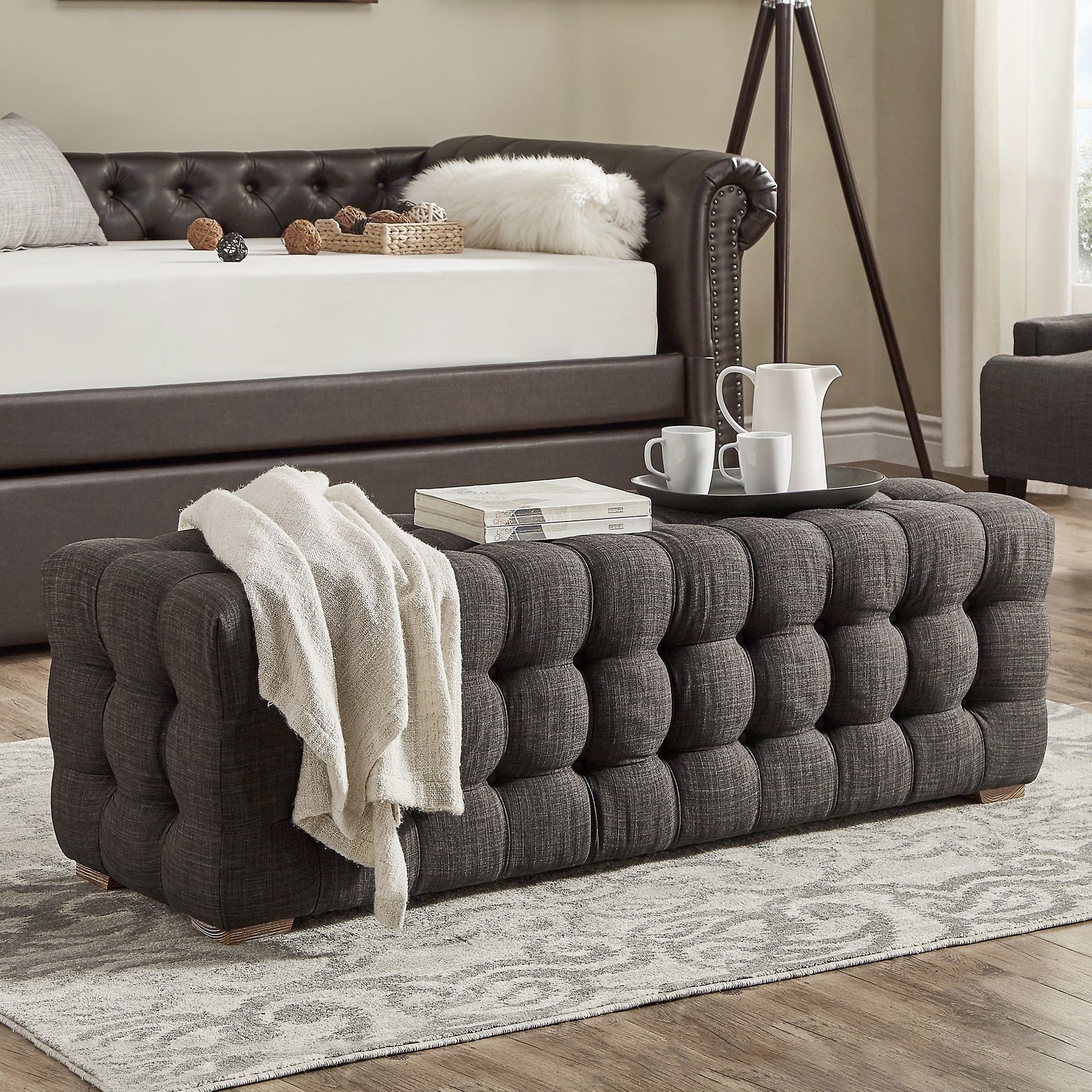 Almaraz Upholstered Bench