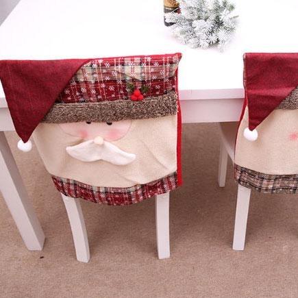 Christmas Chair Slipcover(Set of 2) - Snowman