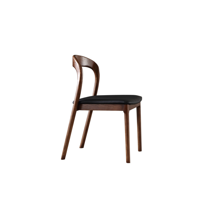 Melin Solid Wood Pedestal Dining Chair (Set of 2)
