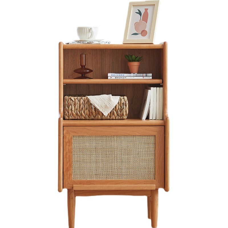 Hrasky 1 - Drawer Solid Wood Nightstand