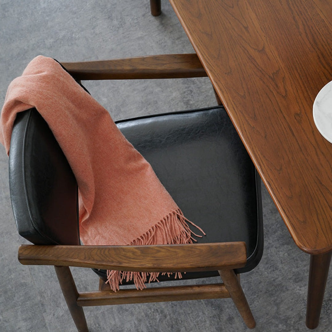 Eastyle Upholstered Solid Wood Armchair