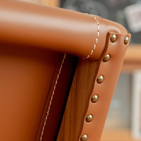Guertin Faux Leather Single Armchair