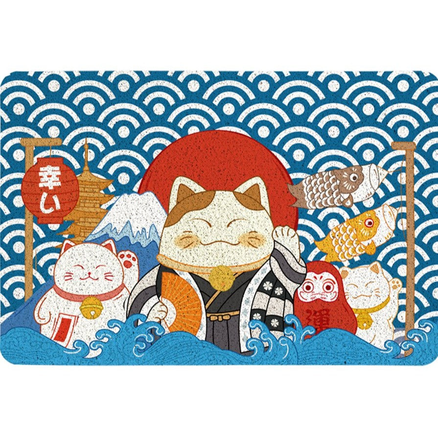 Lucky Cat Outdoor Rug