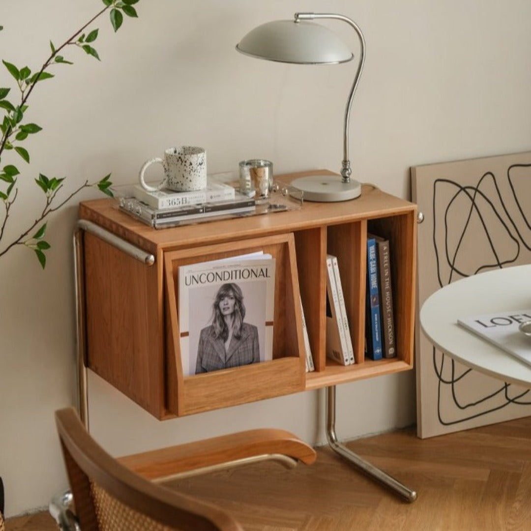 Jacky Solid Cherrywood Accent Cabinet/Side Table