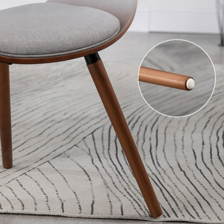 Waldon Wood Tufted Side Chair