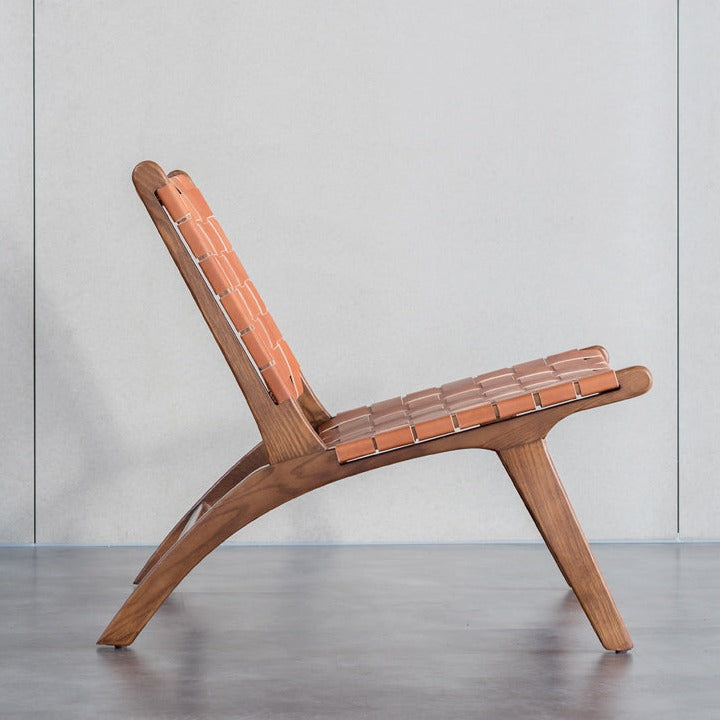 Jaelyn Leather Folding Chair