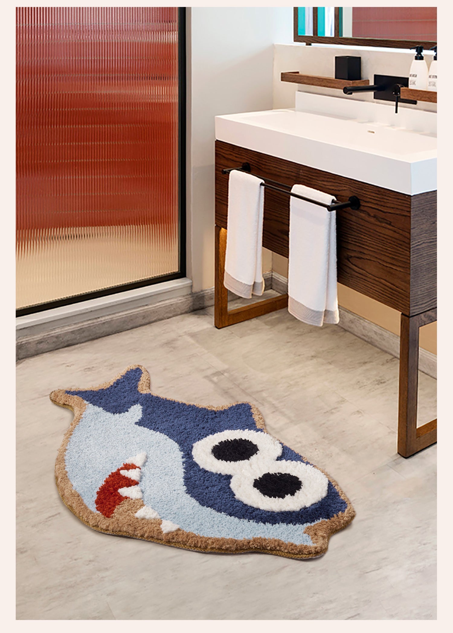 Shark Foot Rug