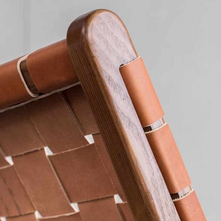 Jaelyn Leather Folding Chair