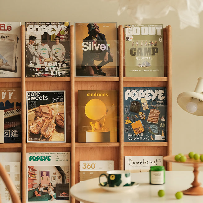 Matthau Standing Magazine Rack
