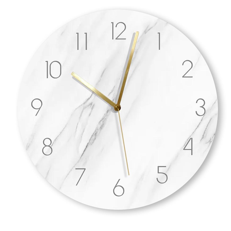 PAOLO Marble Face Art Design Wall Clock