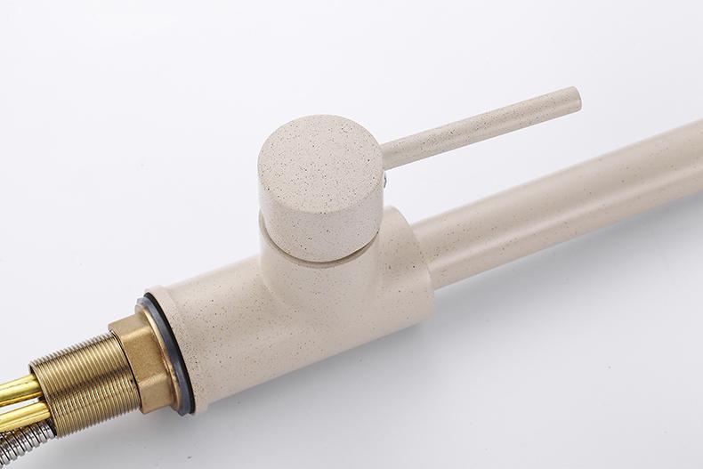 BLAISE Modern Matte Nude Extendable Tap Faucet
