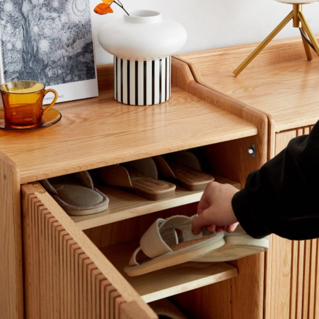 Glidden Solid Wood Shoe Cabinet