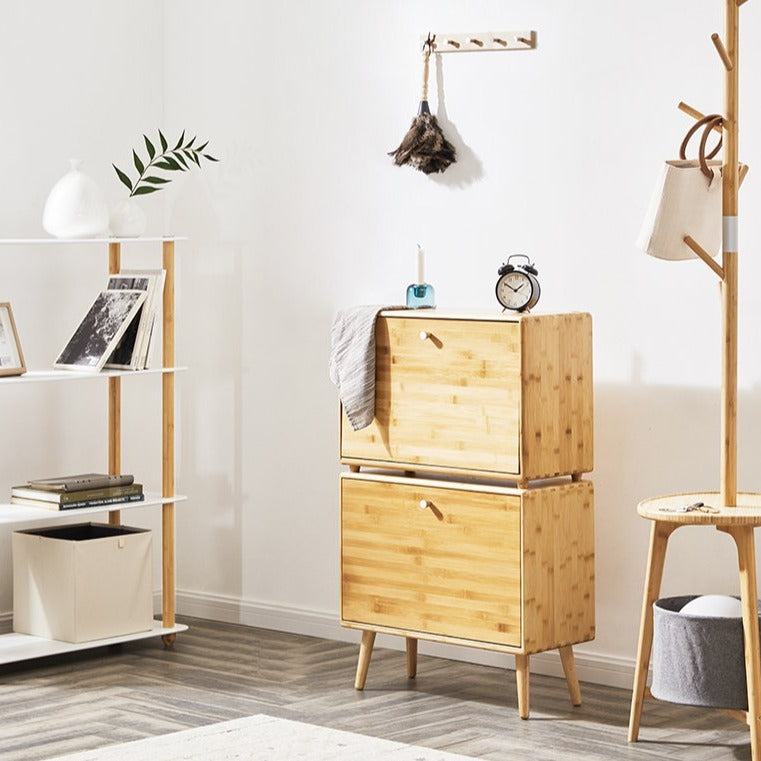 Towns Bamboo Shoe Storage Cabinet