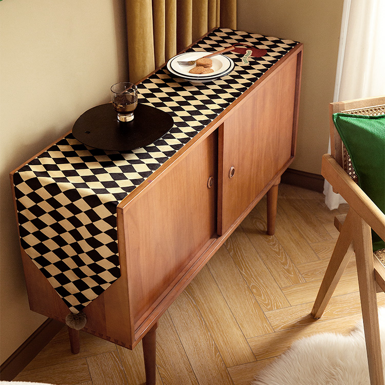 Curran Plaid Table Runner