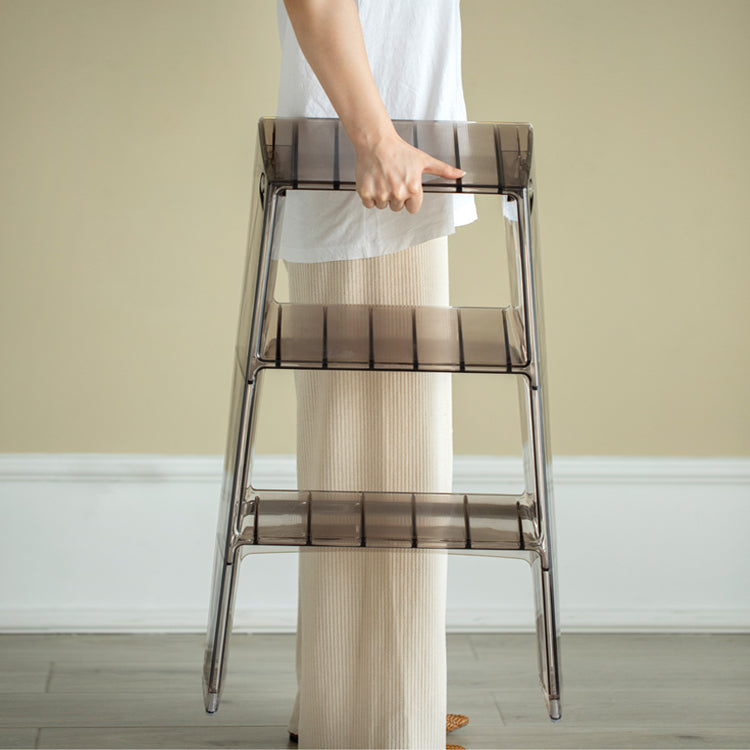 Whobrey Acrylic Ladder Side Table