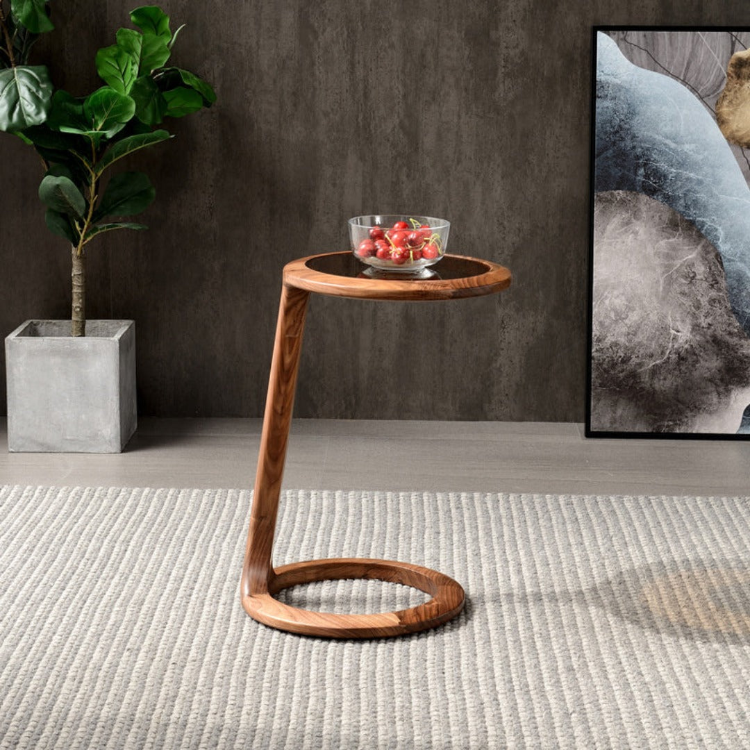 Bancroft Solid Wood Side Table