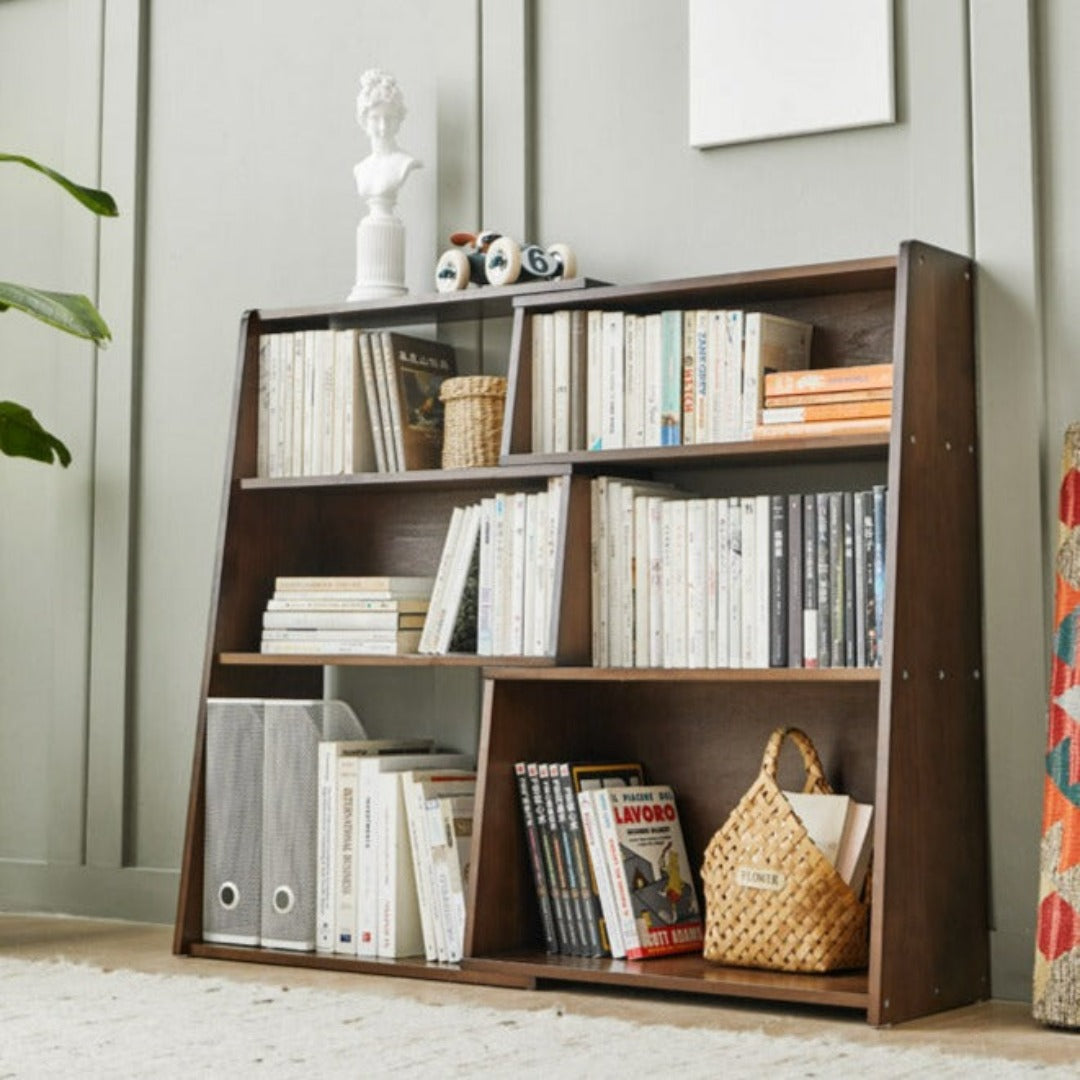 Peytcho Extendable Wood Bookcase
