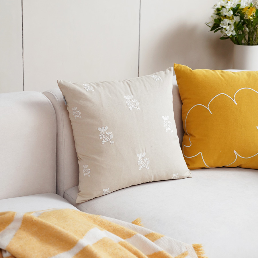 Abilene Square Pillow Cover & Insert