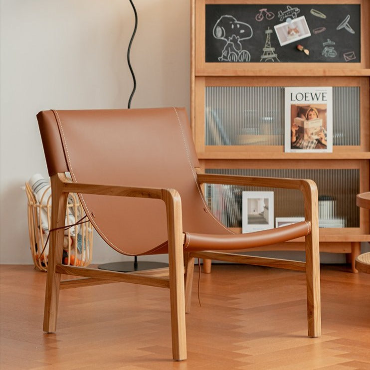 Guertin Faux Leather Single Armchair