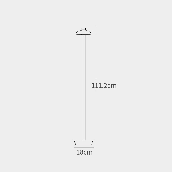Brightech Vertical Knob Floor Lamp