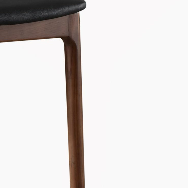 Melin Solid Wood Pedestal Dining Chair (Set of 2)