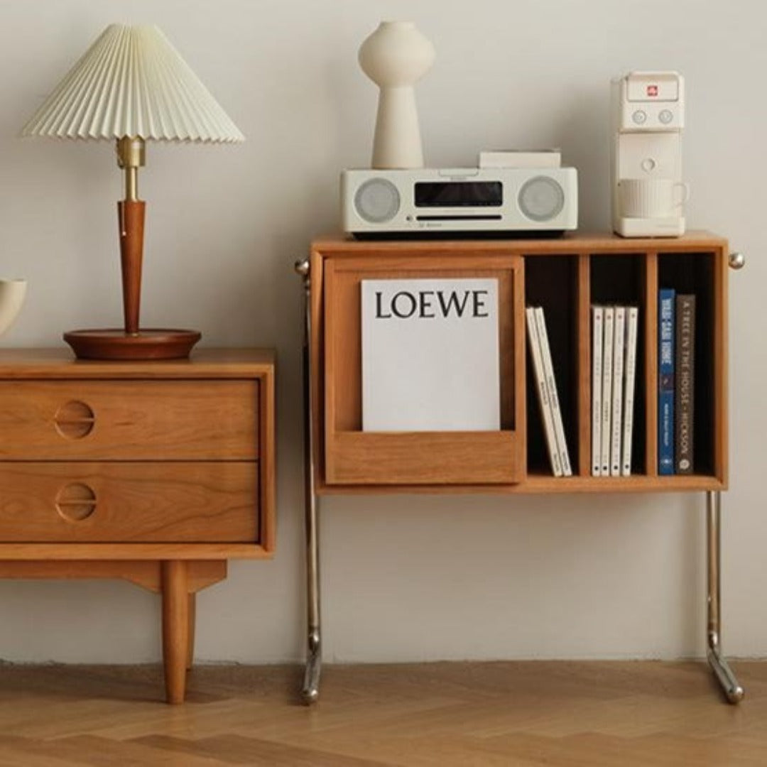 Jacky Solid Cherrywood Accent Cabinet/Side Table