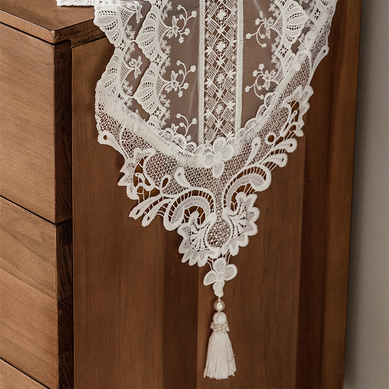 Shimmer Lace Table Runner