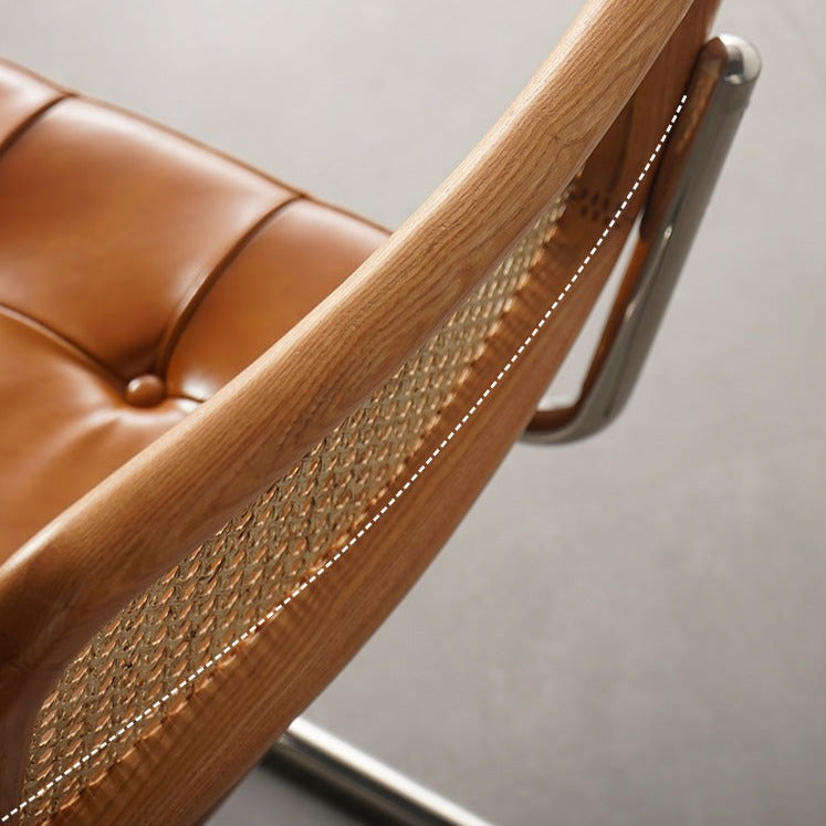 Londyn Genuine Leather Side Chair(Set of 2)