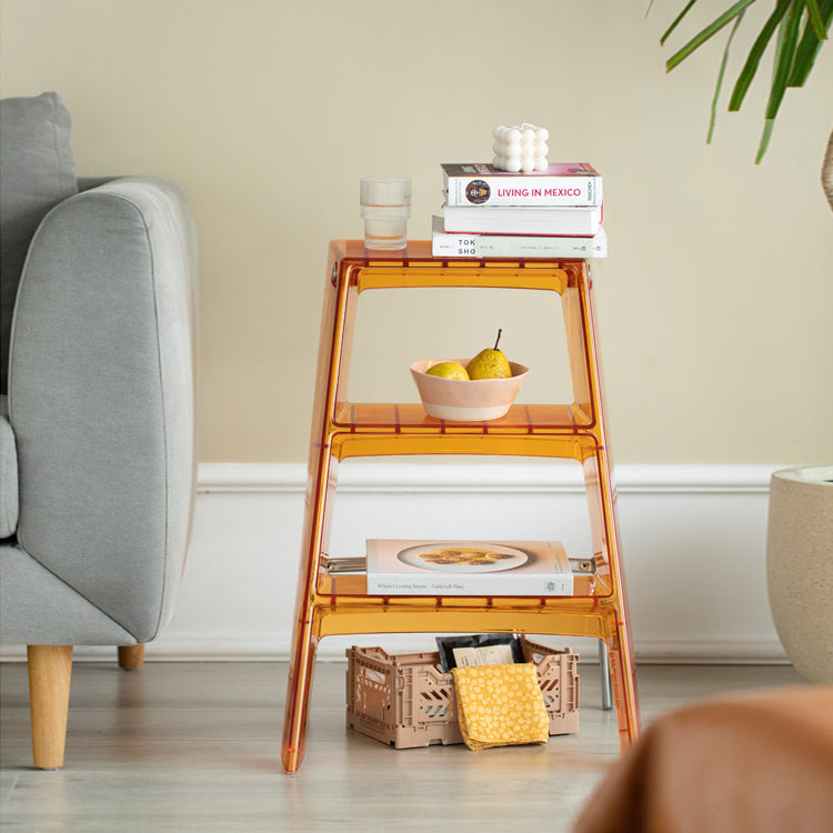 Whobrey Acrylic Ladder Side Table